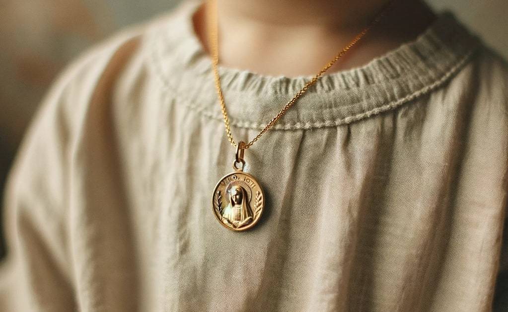 Cadeau spirituel : la médaille de la Vierge Marie, gardienne d'amour